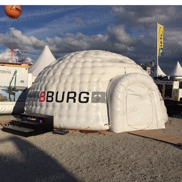 New Design outdoor giant inflatable dome tent party event white