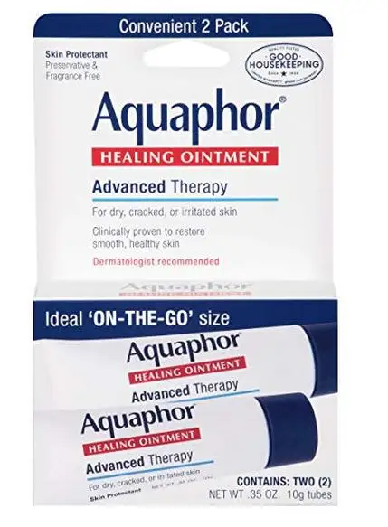 

Aquaphor Advanced Therapy Healing Ointment Skin Protectant To Go Pack, 2 - 0.35 Ounce Tubes