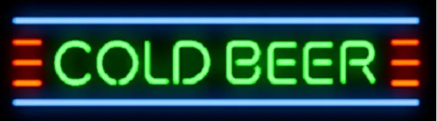 Custom Cold Beer Glass Neon Light Sign Bar | Лампы и освещение
