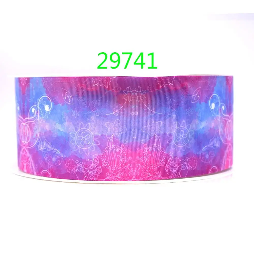 DIY ремесло поставляет мультфильм персонаж напечатанный grosgrain ленты, атласная лента 50 ярдов. 29739 - Цвет: 29741-
