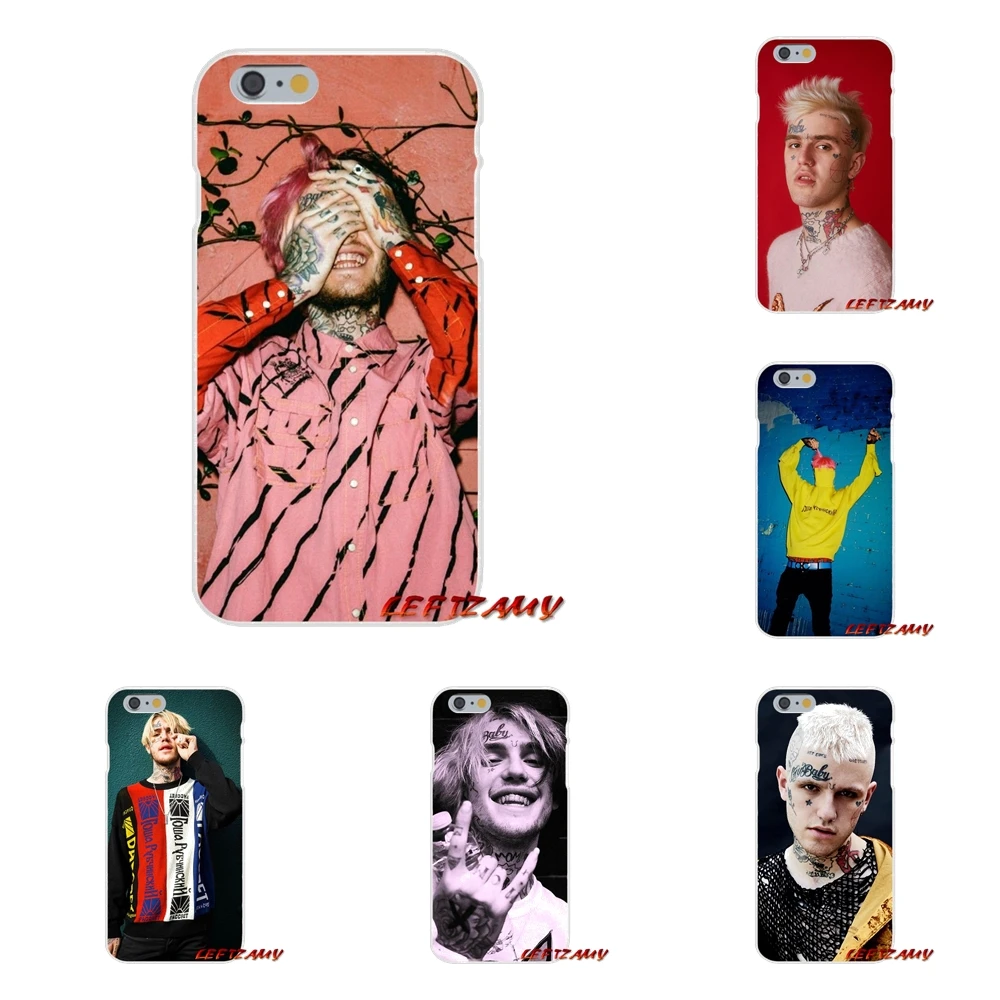 Аксессуары чехлы для телефонов Чехлы iPhone X 4 4S 5 5S 5C SE 6 6S 7 8 Plus Rap Lil Peep Cool Bo