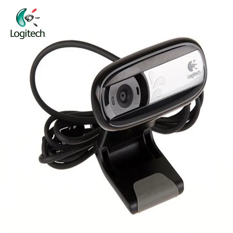 Logitech C170 веб камера с микрофоном plug and play Setup HD компьютер Камера USB 2.0 для ПК/ноутбука