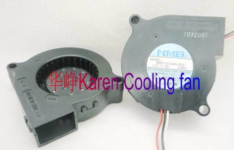 NMB 5cm BM5115 04W B39 5015 12V 0.08A Blower cooling fanin Fans