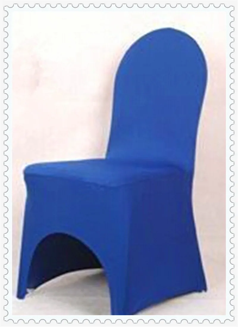 100 Премиум темно-синий спандекс лайкра чехлы на стул из спандекса для продажи
