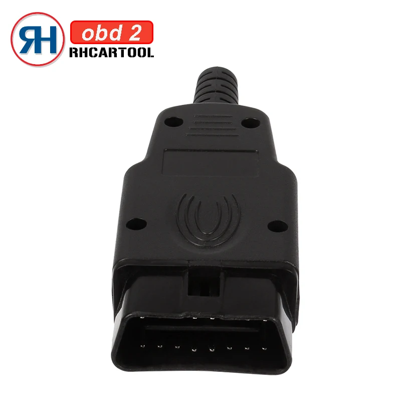 2018 diagnostic tool 16 pin obd connector diagnostic-tool obd2 16pin Adaptor eobd2 obdii J1962 Connector obdii plug with screws