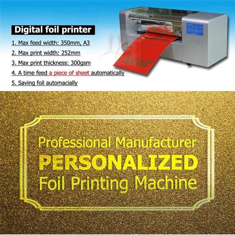 Новые Фольга пресс-машина LY 400C цифровой горячей Фольга тиснения машина Принтер