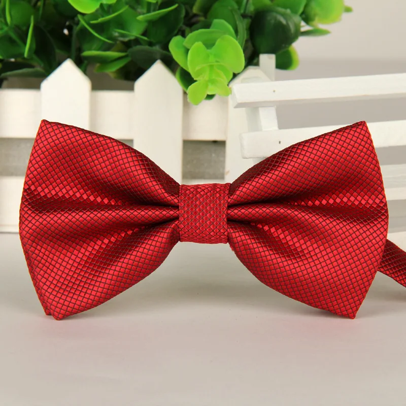 Fashion Casual 2017 Men Bow Ties Formal Solid Adjustable Unique Tuxedo ...