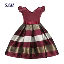 Платья с цветочным рисунком для девочек; костюм принцессы; пышная юбка-пачка с оборками; детская одежда; праздничное платье без рукавов; детские летние платья для выпускного вечера