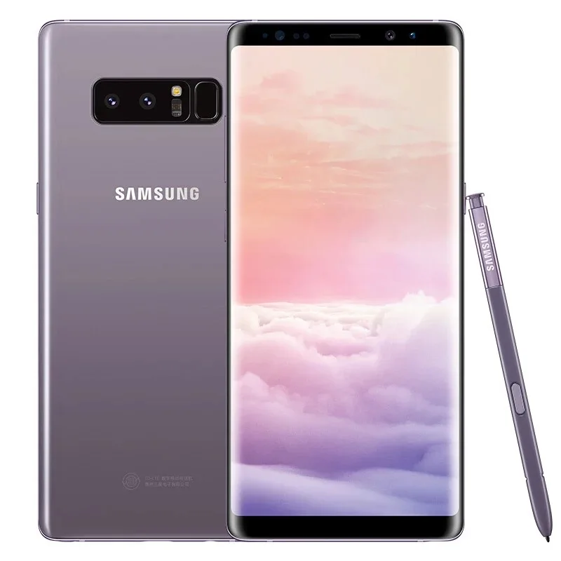 

Original Used phone GALAXY Note8 N950U with pen Single Sim 6.3'' inch Snapdragon 835