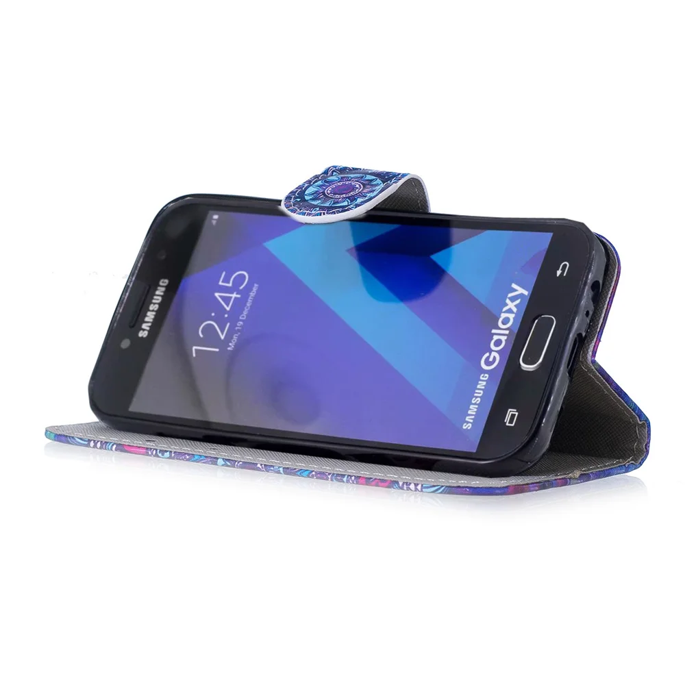 Винтажный художественный 3D окрашенный флип чехол для телефона Samsung Galaxy A5 2017 A520