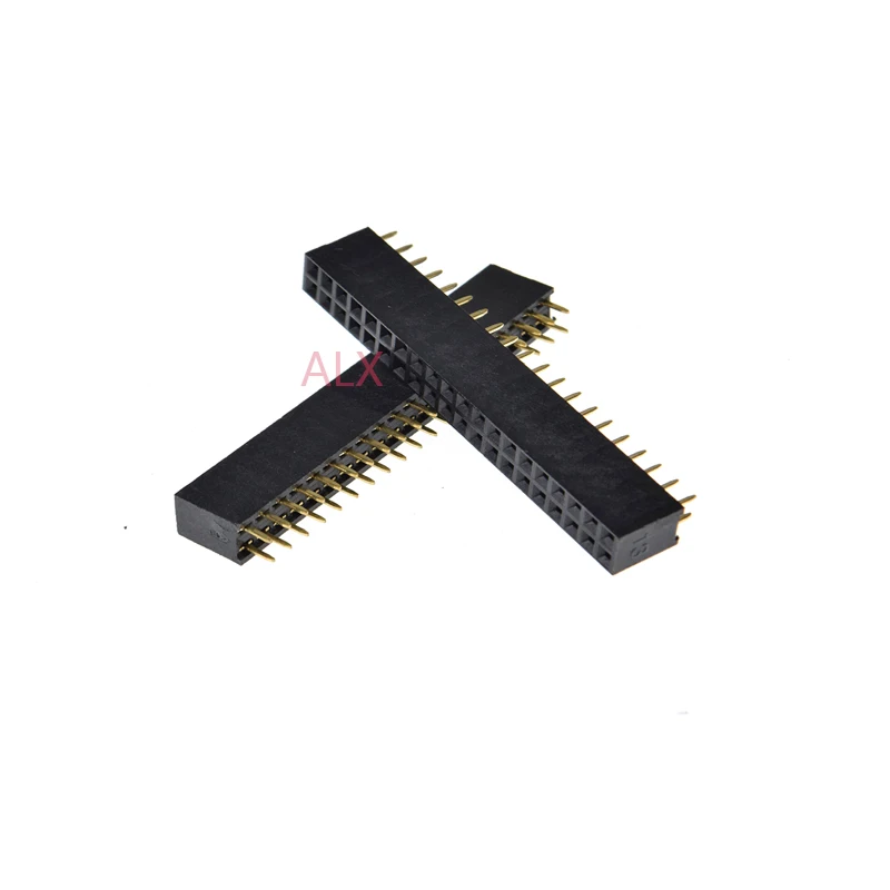 10 шт., 2x20 контактов, штыревой разъем 2,54 мм (art.: 7a6438bba) - 7a6438bba