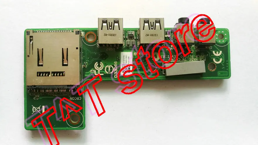 Оригинал 2720 USB аудио SD карта порт плата модуль 7HKR8 07HKR8 тест хорошее Бесплатная