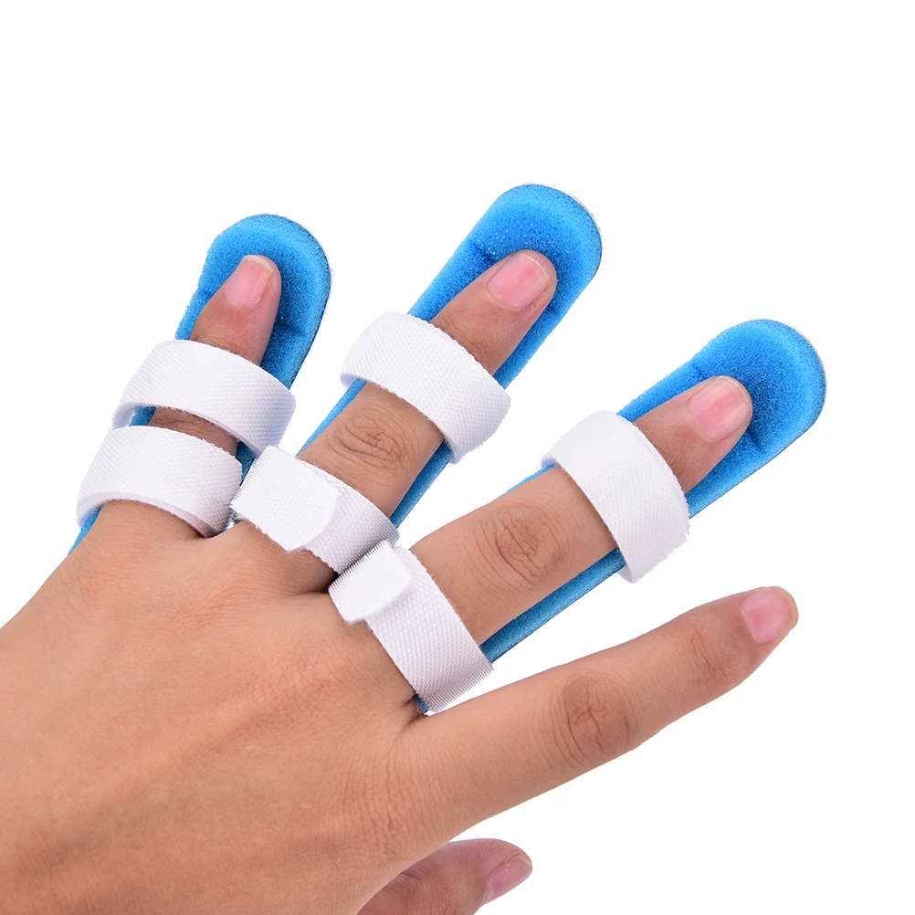 3 Sizes Support Brace Finger Protector Pain Relieve Fashion Aluminium Finger Mallet Splint