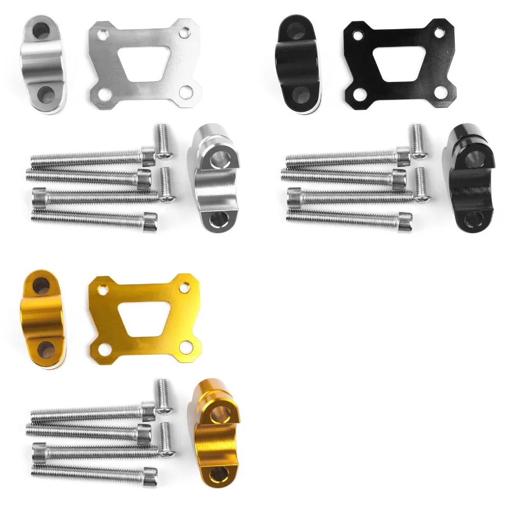 Areyourshop мотоцикл части подходит для YAMAHA MT07 TRACER 700 руль стояк 25 мм Riser новое поступление