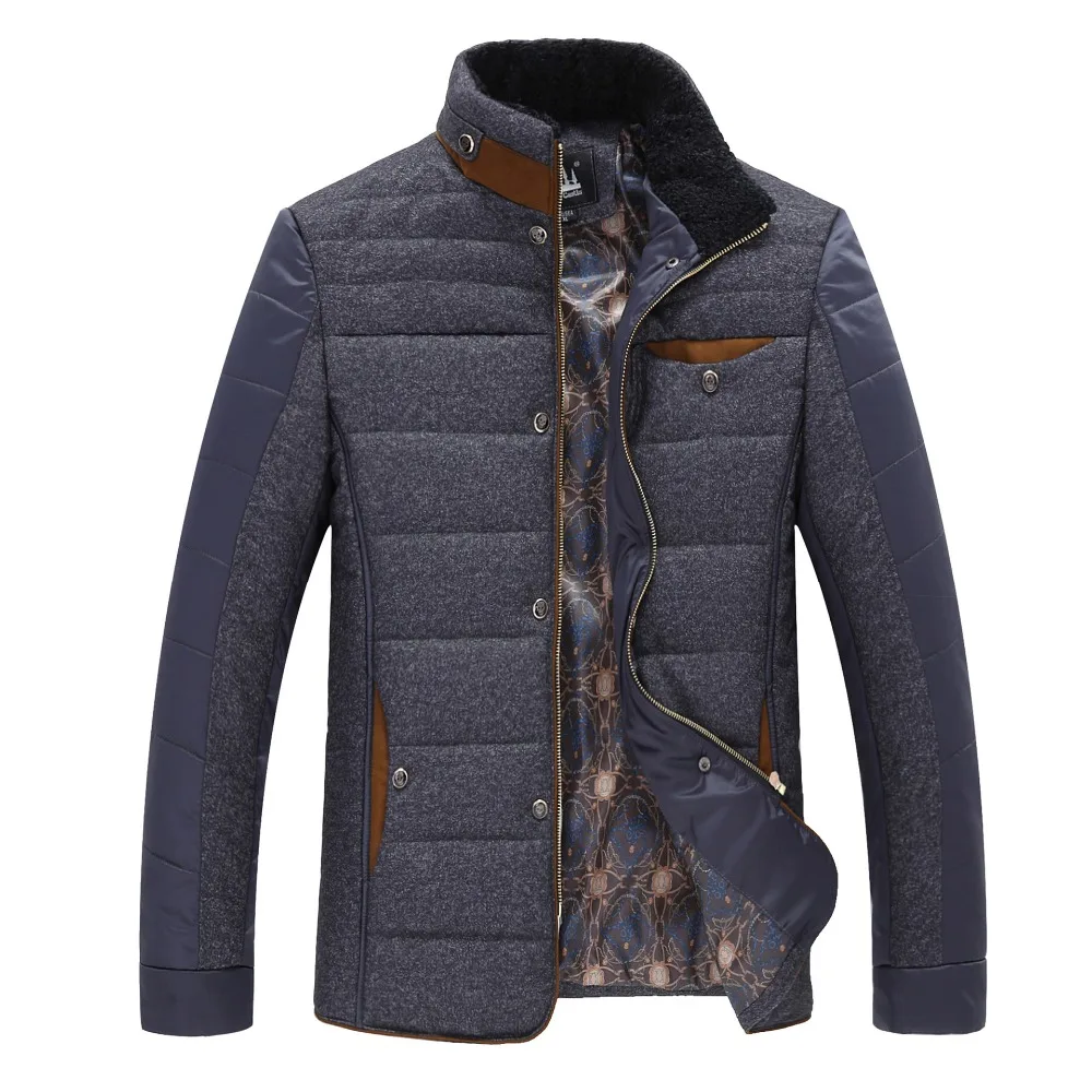 New high end winter warm overcoat fashion outdoor ...