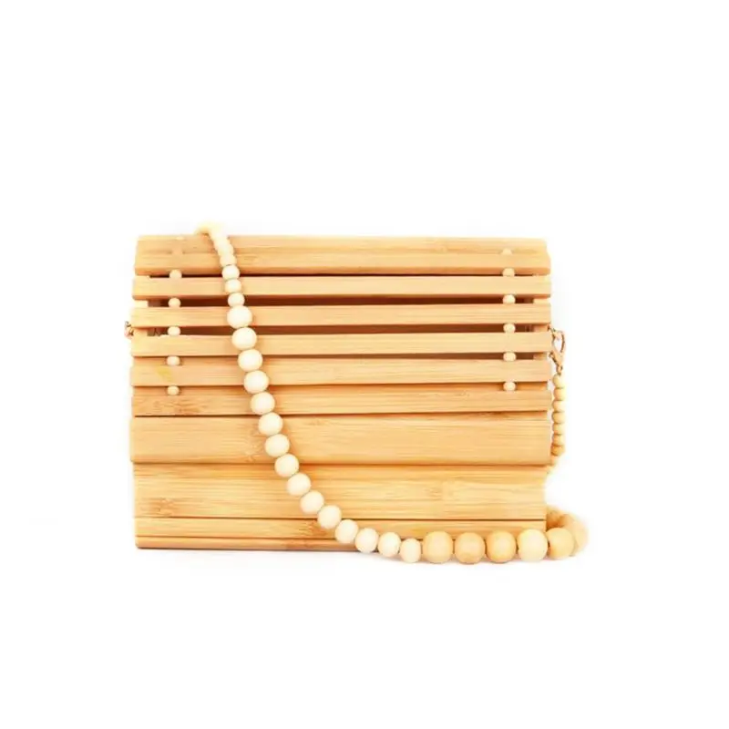 

2019 New Premium Women Ladies Crossbody Bamboo Shoulder Bag Tote Purse Handbag Messenger Satchel