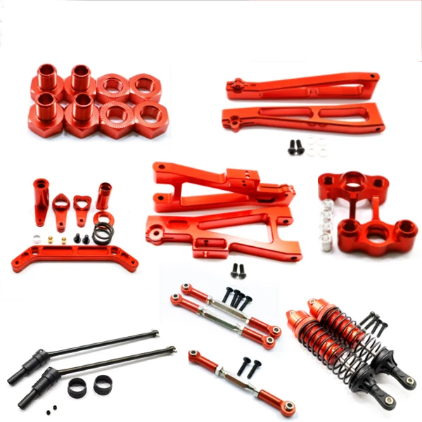 JLB Racing Cheetah 1/10 бесщеточные Запчасти для радиоуправляемых автомобилей обновленные