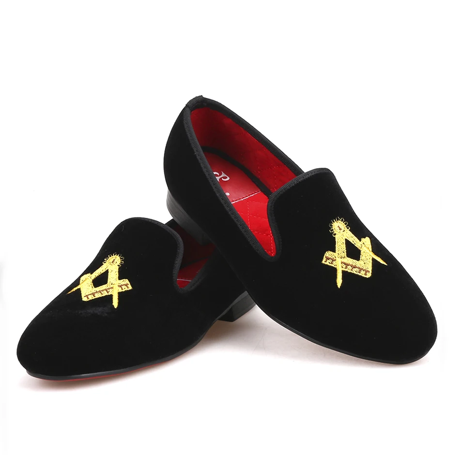 Piergitar/Новинка; обувь для родителей того же дизайна; детская бархатная обувь; красные хлопковые туфли с удобной стелькой; вечерние и свадебные Детские лоферы