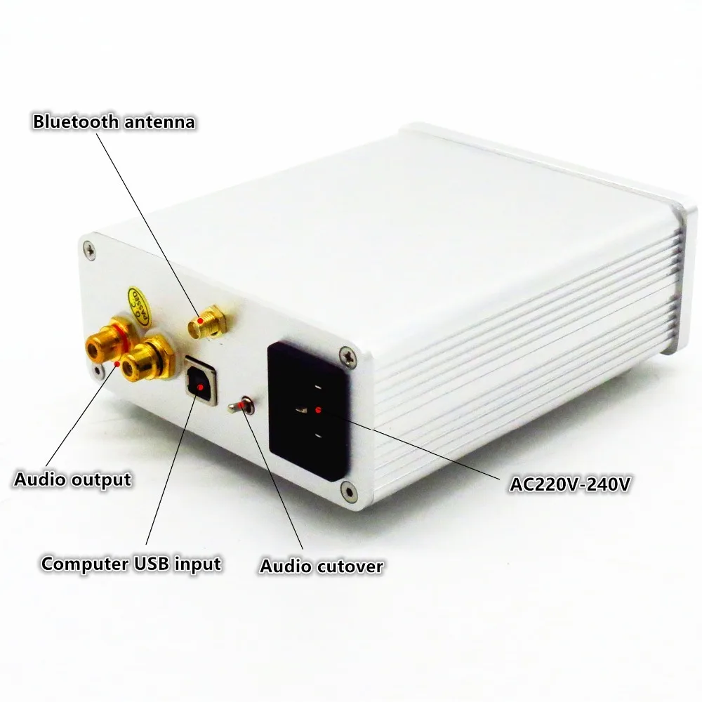 Hifi AK4490 чип CSR8670 Bluetooth V4.2 беспроводной аудио декодер поддержка APT-X A2DP AVRCP AAC 16 бит/44,1 KUSB PCM2706 ЦАП