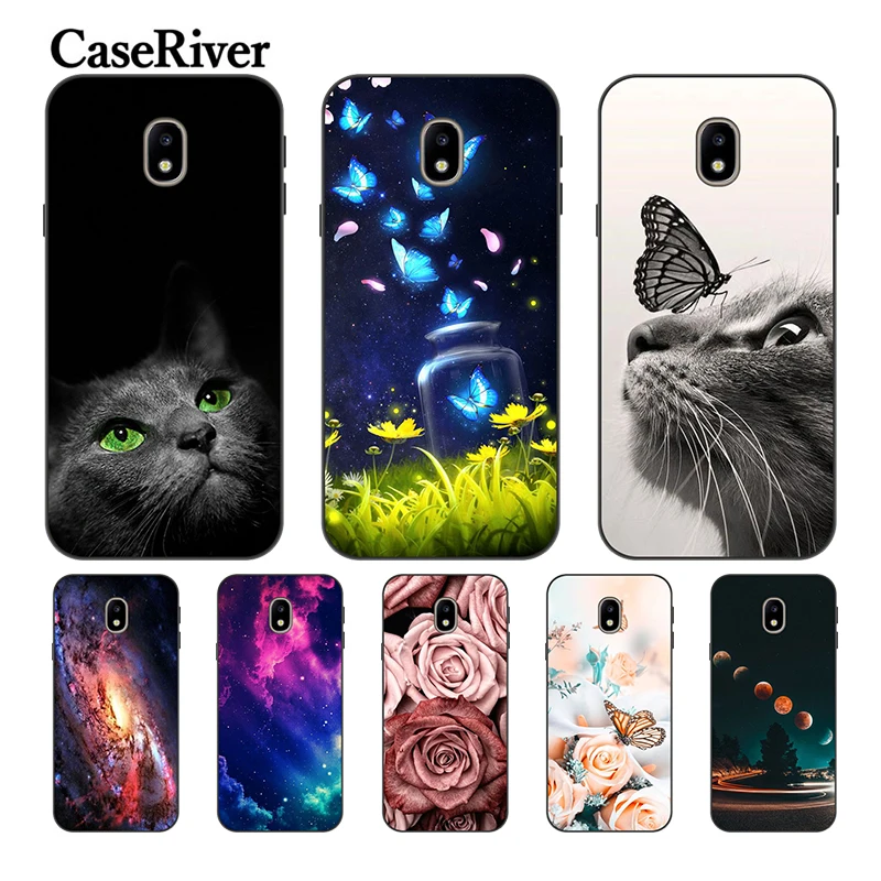 

For Samsung Galaxy J5 2017 Soft TPU Phone Case For Samsung Galaxy J3 2017 Cover Case Black Matte For Samsung Galaxy J7 2017 Capa