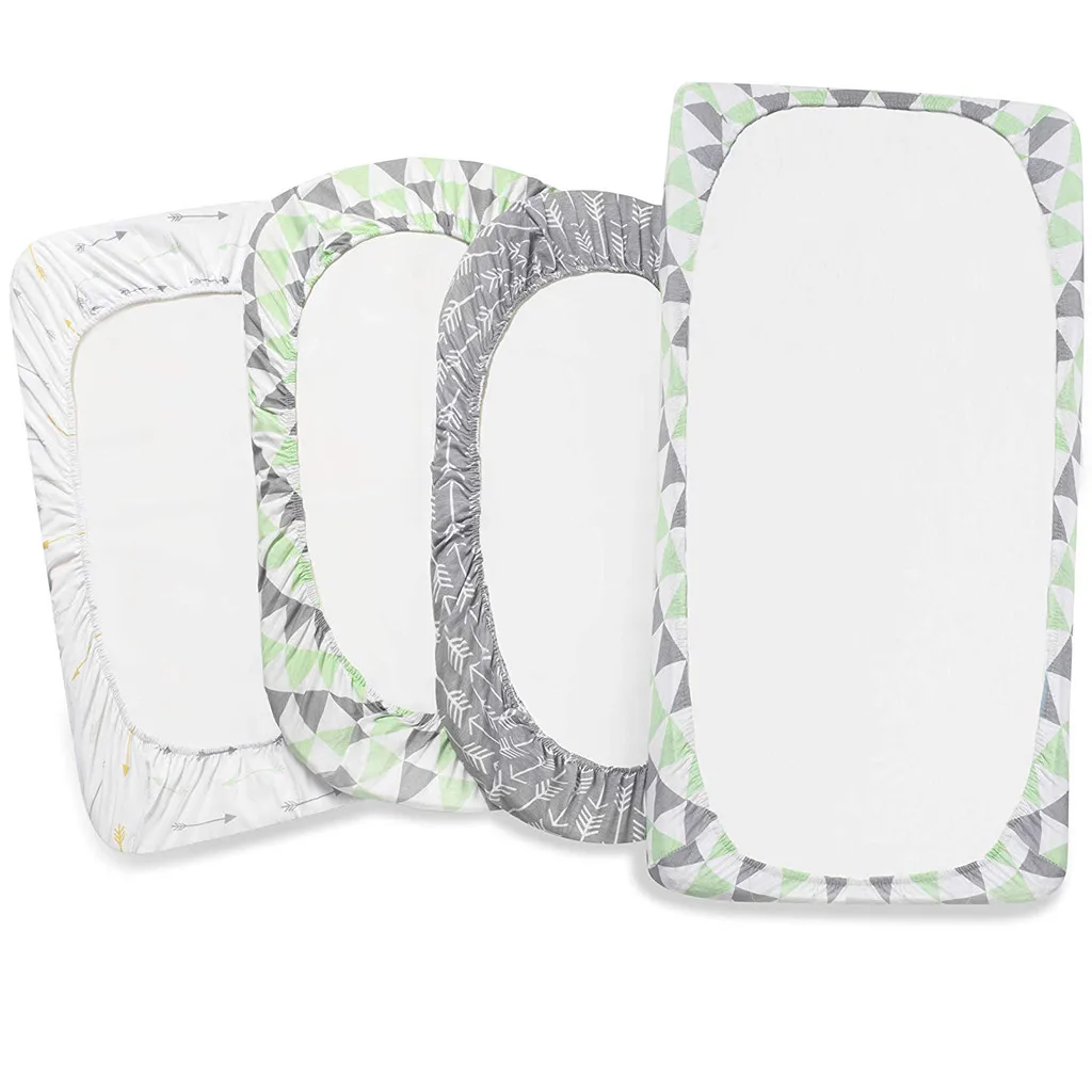 

3PC Soft Baby Bassinet Set Cradle Fitted Sheets for Mattress Pads Sleeper baby soft Cover baby mattress colchon para minicuna