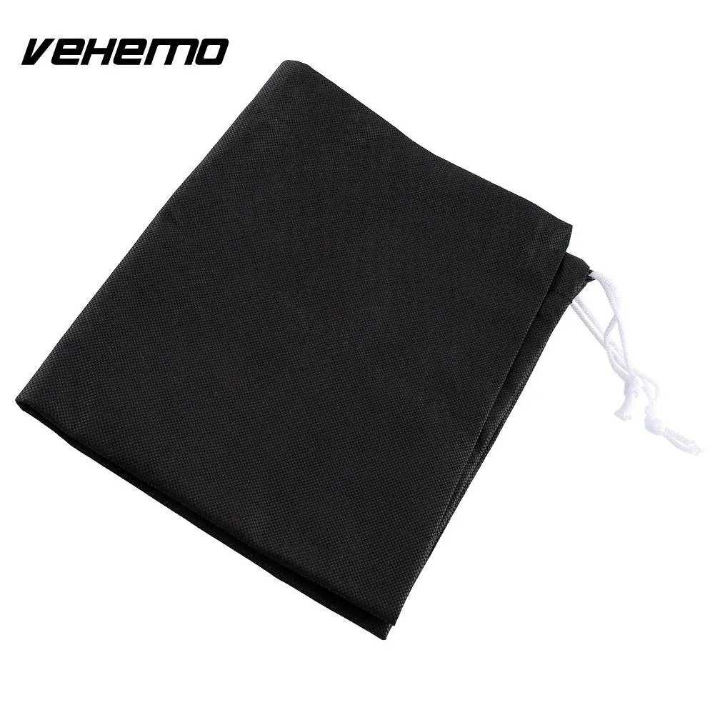 

Motorcycle Bike 49X40cm IT Helmet Bag Pocket Black Portable Dustproof