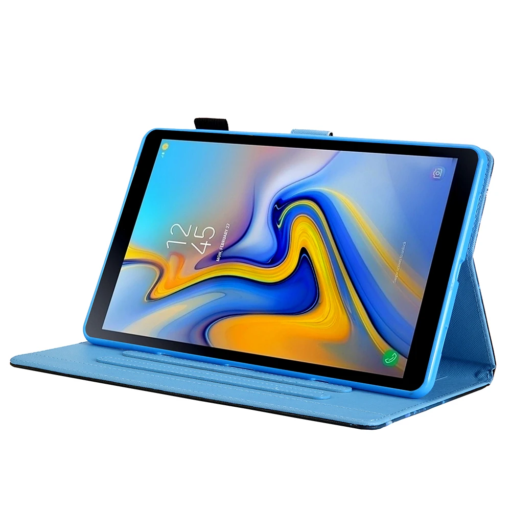 Чехол для Samsung Galaxy Tab A 10 1 дюйма 2019 женский чехол из искусственной кожи подставка