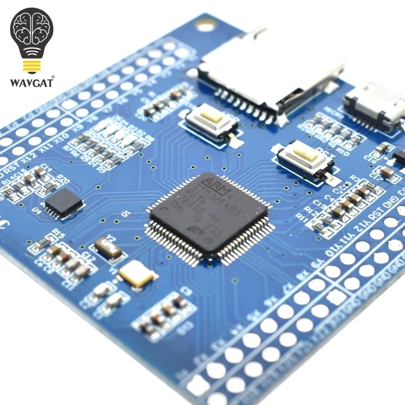 Макетная плата WAVGAT STM32 STM32F405RGT6 для микропитона PyBoard STM32F405 Core|Интегральные схемы| |
