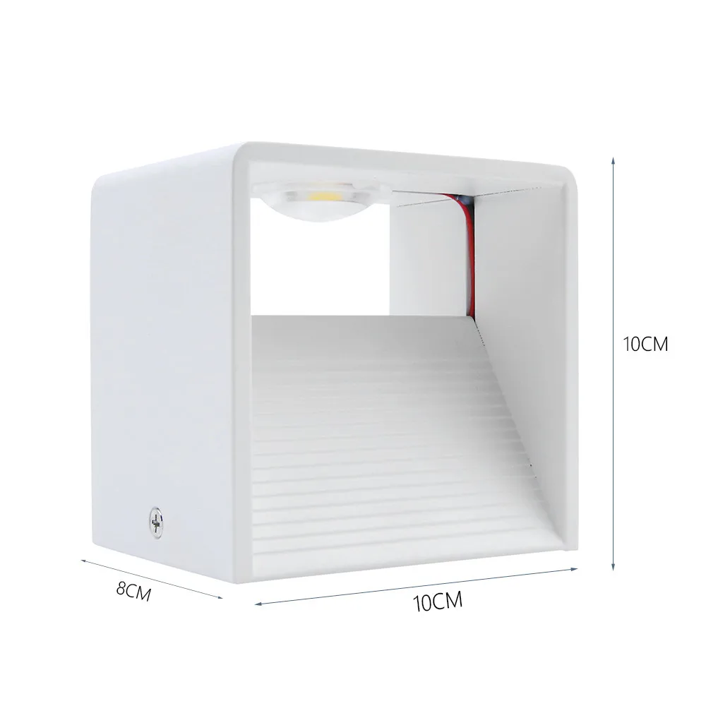 YWXLight Square Shape 3W Household Living Bedroom LED Wall light AC 110 - 240V
