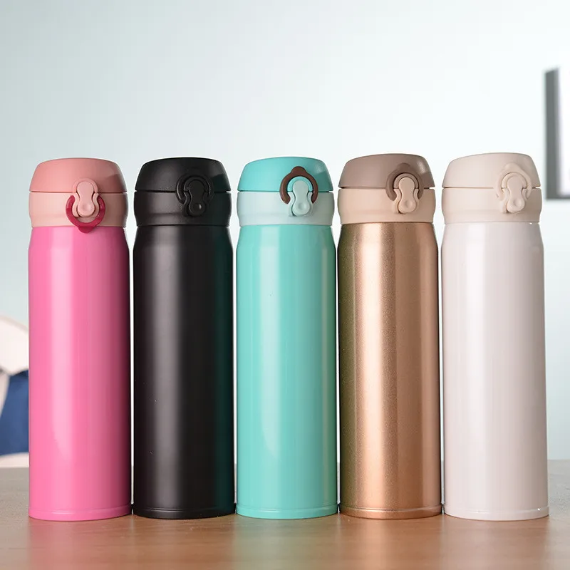 

450ml Thermo Mug Vacuum Cup Stainless Steel Insulated Thermos Cup Coffee Mug Travel Drink Bottle Garrafa Termica Thermo Mug