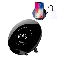 JOYROOM Universal QI Wireless Charging Pad For Apple iPhone X Samsung Galaxy S8 Plus Fast Wireless Charging Stand Charger Adapte