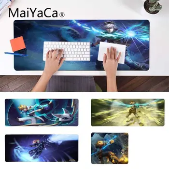 

MaiYaCa Gaming Mouse Pad Custom Skin Ezreal Silicone Pad to Mouse Game Durable Rubber Mouse Mat Pad