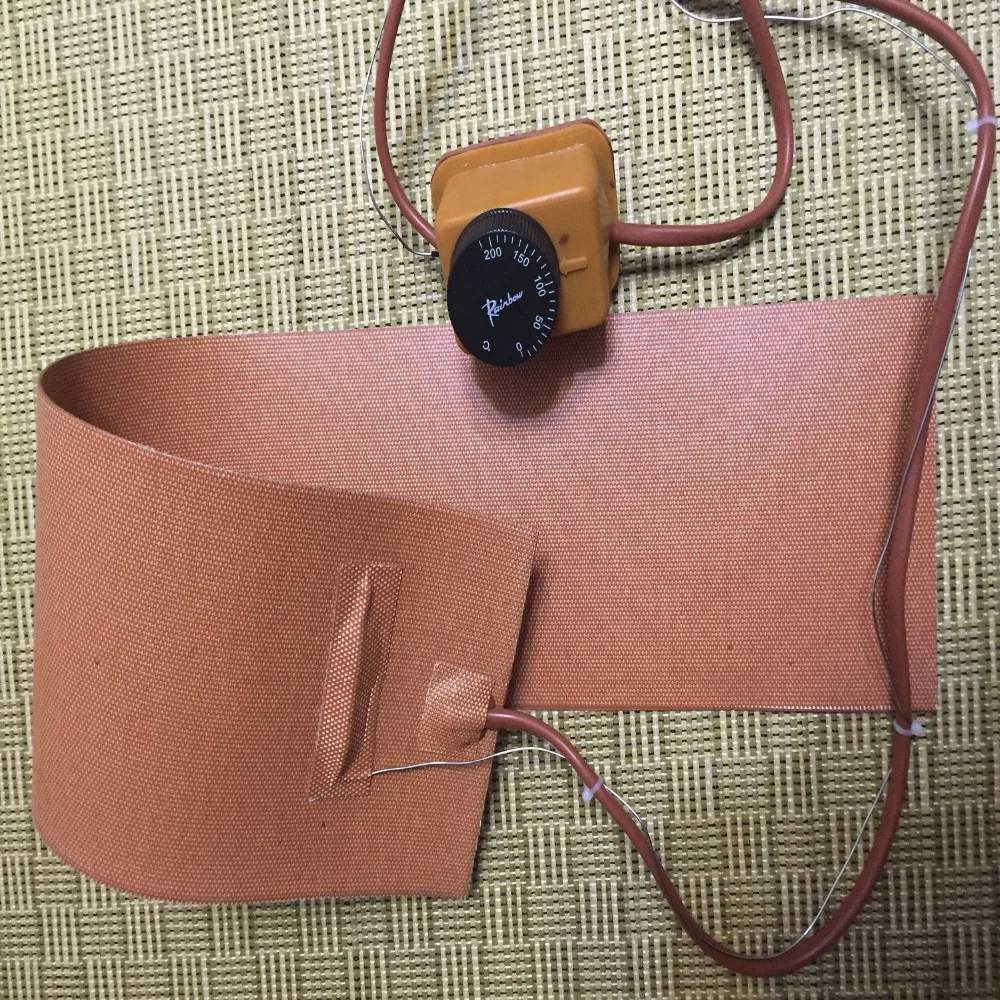 20" X 79" 1200W 220V Silicone Heat Thermal Blanket Guitar Side Bending Heated Blanket with the