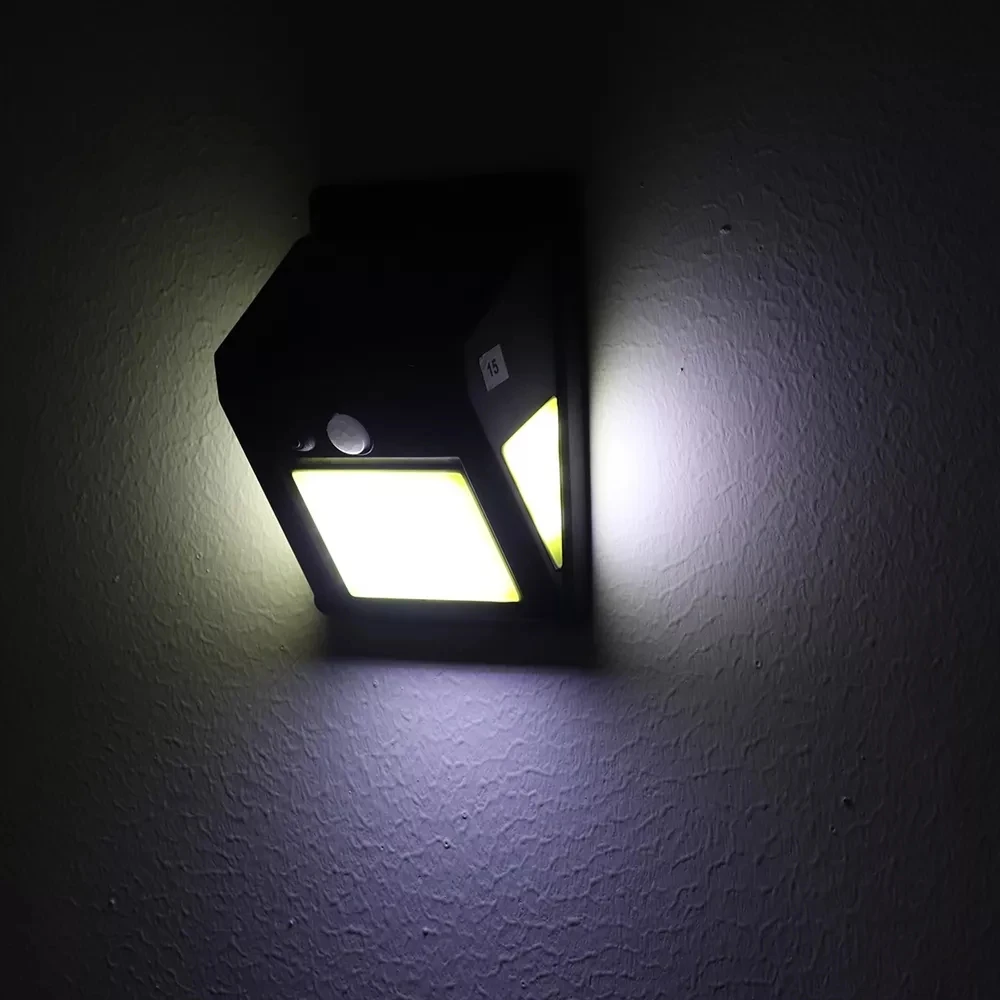60LED на солнечной энергии PIR датчик движения настенный светильник безопасности