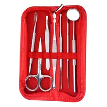 OutTop 7 шт. из нержавеющей стали угрей прыщи, удалитель акне, набор инструментов для удаления 30p108