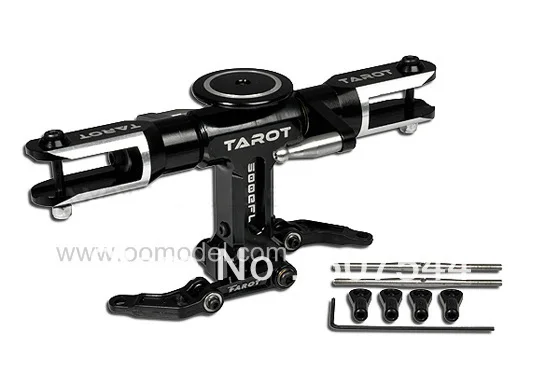 Tarot 500FL Flybarless Rotor Head TL50123 Black Tarot 500 parts free shipping with tracking tarot 500 spare parts reinforced helicopter carry bag tl2647 tarot 500 parts free shipping with tracking