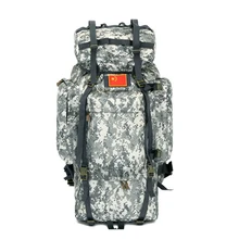 100L Gran Capacidad Táctica de Escalada Mochilas de Viaje de Nylon Impermeable al aire libre Senderismo Escalada Deportiva de Camping Bolsas Hombres Mochila