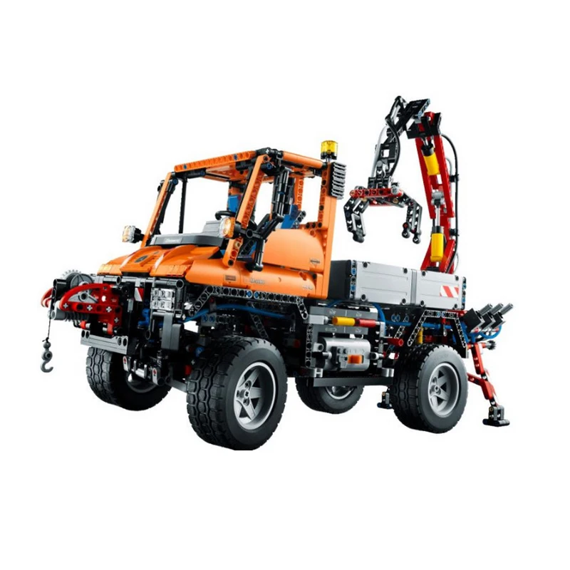 

LEPIN 20019 2088Pcs technic series Truck Unimog U400 Model Mechanical cars Building Kits Blocks Bricks Toys For Children 8110