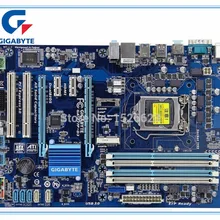 Gigabyte GA-Z77P-D3 оригинальная материнская плата DDR3 для intel LGA 1155 платы Z77P-D3 32 Гб Z77 настольная материнская плата