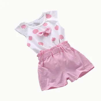 

lawadka Brand Cotton Boys Summer Clothes Sleeveless Vest and Short Pants 2PCS Clothing Sets Sports Girls Outfits