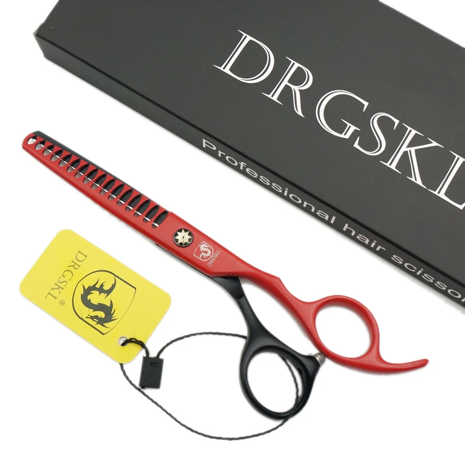 DRGSKL professional hair thinning scissors, barber hairdressing