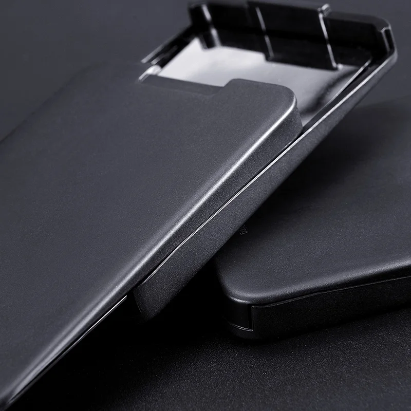 NewBring Bank Credit Card Holder Sleeve Package Business Card Case Slide Automatic Credit Protector ID Holders Wallets