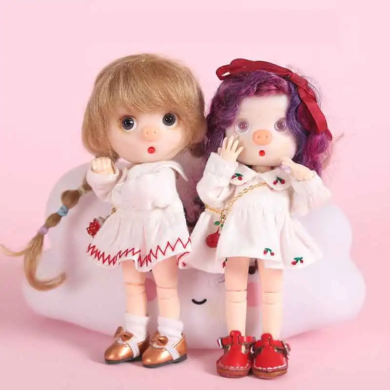 1 шт. Новое поступление Obitsu11 OB11 1/12 Кукольное платье Милая Одежда для кукол юбка для OB11 кукольные аксессуары