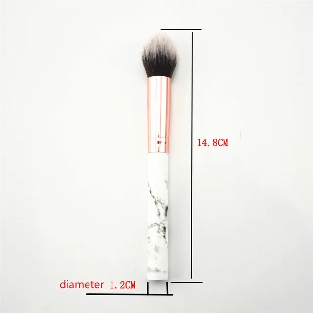 Best Price 1pcs Professional Marble Brush Women Brushes Makeup Tool Cosmetics Foundation Powder Brush Soft Makeup Highlighter Cleaner Brush Best Price 1pcs Professional Marble Brush Women Brushes Makeup Tool Cosmetics Foundation Powder Brush Soft Makeup Highlighter Cleaner Brush