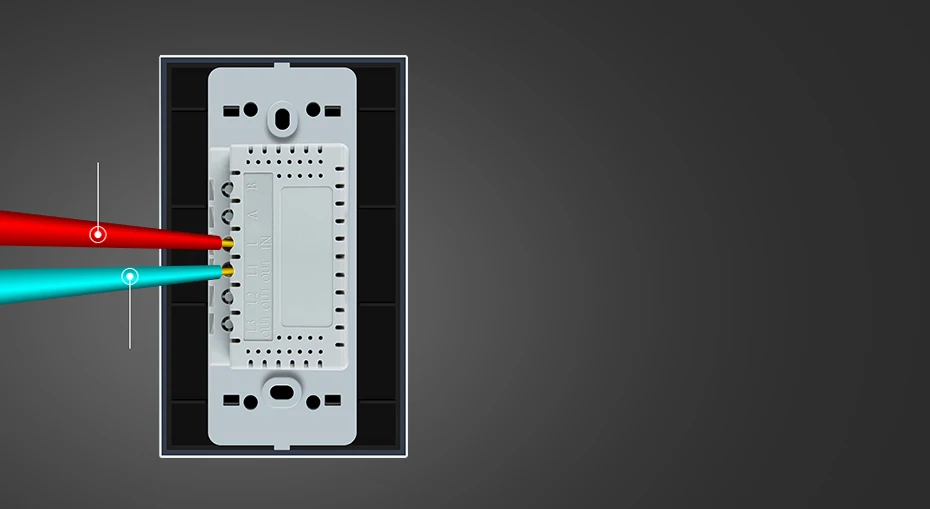 LIVOLO США/AU стандартный настенный Сенсорный экран светильник переключатель, 2-ная 2-полосная, Белый/Черный Стекло Панель, VL-C502S-11/12