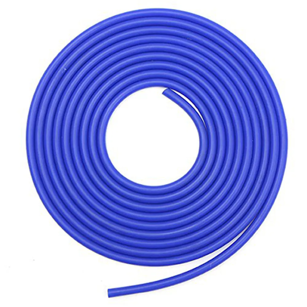 16.4ft 5 Meters 4mm Silicone Vacuum Tube Hose Silicon Tubing Blue Car