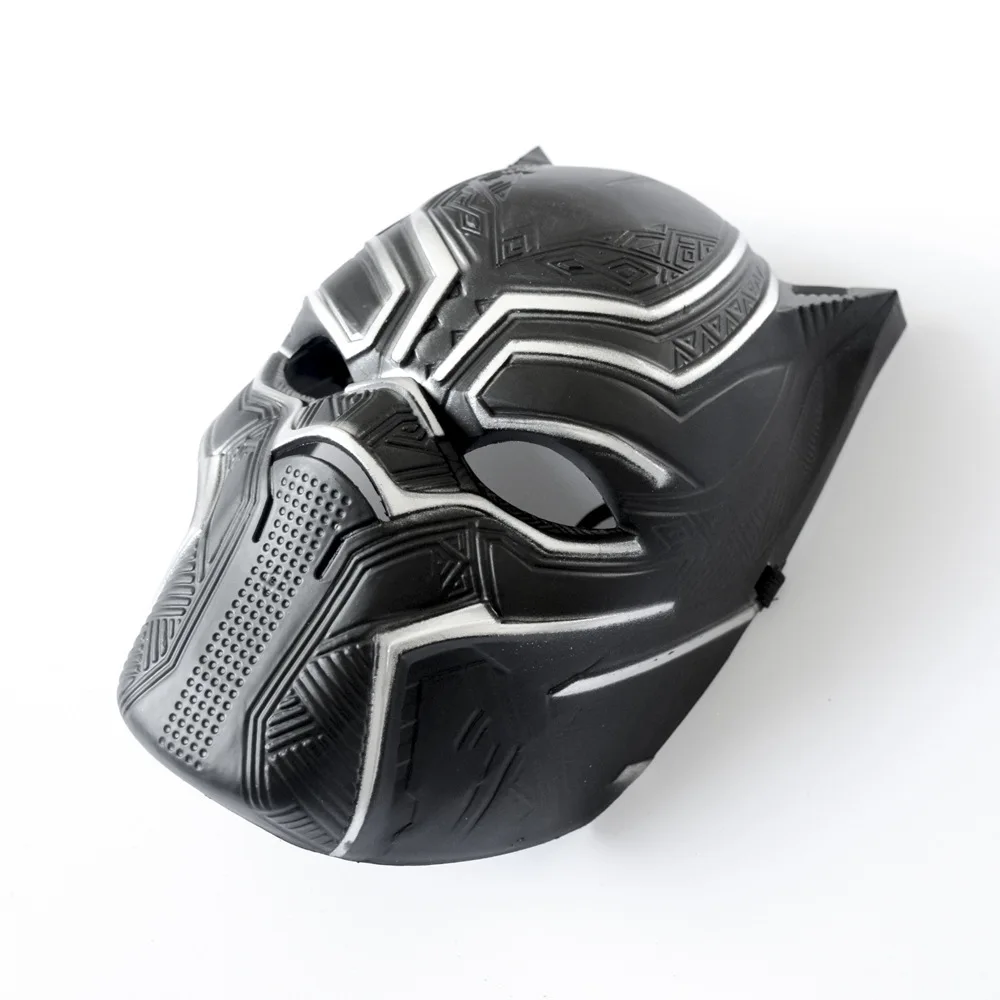 Черная маска Пантеры Marvel фильм супер герой Спаситель маска шлем Косплей Костюм Хэллоуин вечерние маскарадные украшения реквизит