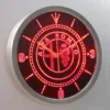 nc0172 Alfa Romeo Neon Light Signs LED Wall Clock 1