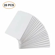 20 шт 125 кГц записываемый EM4305 толщина 0,88 мм Бесконтактный RFID Бесконтактный считыватель смарт-карт ID Смарт-карта доступа Whtie