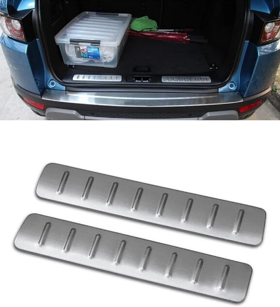Prix pour 2x En Acier Inoxydable Argent De Voiture Porte de Plat D'usure Seuil Garniture couverture Autocollant Fit Pour Land Rove Range Rover Evoque 2012-2015 style Prix pour 2x En Acier Inoxydable Argent De Voiture Porte de Plat D'usure Seuil Garniture couverture Autocollant Fit Pour Land Rove Range Rover Evoque 2012-2015 style